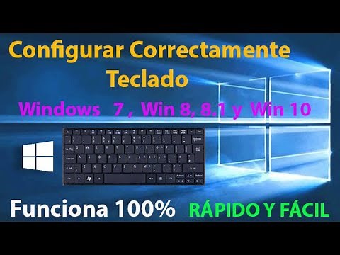 2023! Configurar Correctamente Teclado Windows 10
