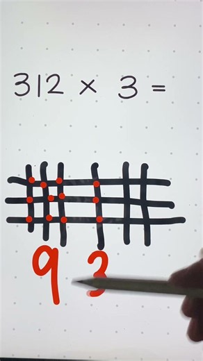 🚨 Multiply Using Lines! 🚨 #maths #mathstricks #foryou #mathematics