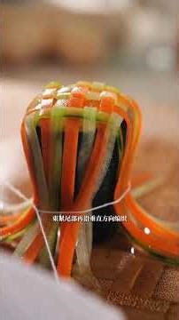 Fine Dining Perfection: Placing Almond on Spiral Pasta with Vibrant Sauce | ASMR Plating #food