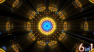 Circle Lights VJ Loops