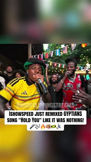 Ishowspeed remixes “hold you” 🔥 #ishowspeed #jamaica #jamaican #caribbean #fyp #irl #jamaicanmusic