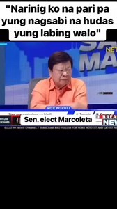 Narinig ko na Pari pa yung nagsabi na hudas yung labing walo!!! #credittotherightfulownerofthisvideo #creatorsearchinsights #dwiznews #reelsfacebook #everyonefollowers #SMNINews #highlight #newsfeed #GMA #follower | Political Media