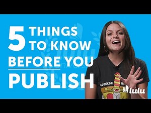 5 Things to Know Before You Publish