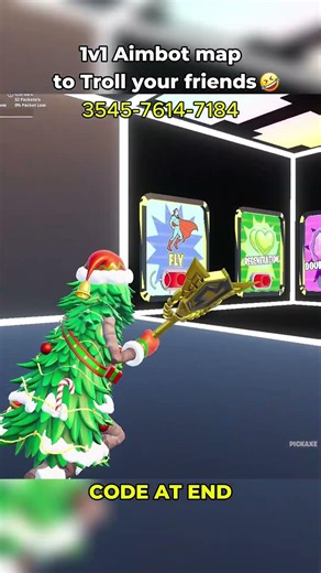 SECRET Aimbot 1v1 map to Troll 😂