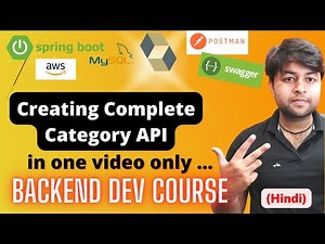 🔥Creating Complete Category API in one video | Backend Course [Hindi]