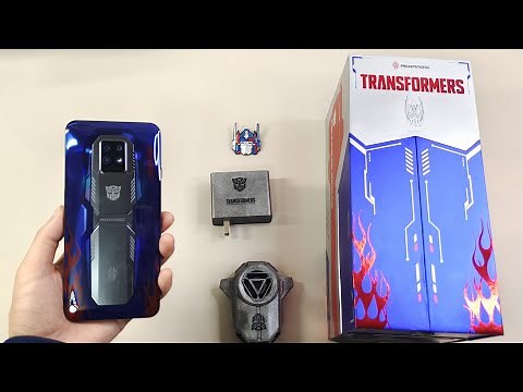 #Transformers Phone is here. #redmagic 7pro Special Edition On Hand Video.