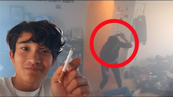 Cigarette Prank on My Mom!