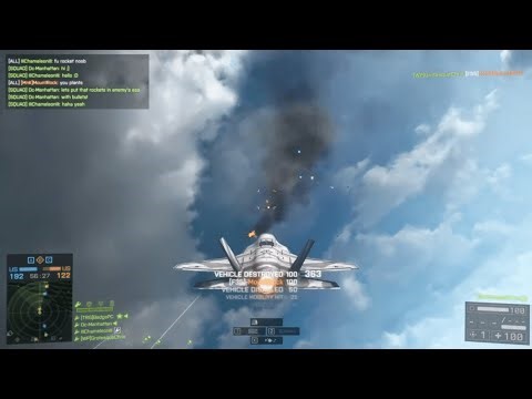 BF4 Fighter Jets - F35 Air superiority (full game play)
