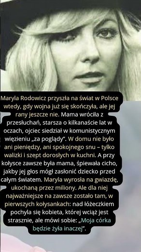 Maryla Rodowicz Byliśmy młodzi