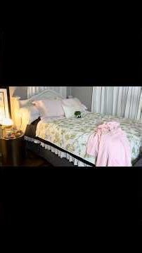 Room Refresh Part 2 | Cozy Pink Bedroom Makeover with Thrifted Decor & Muslin Blanket 💕✨