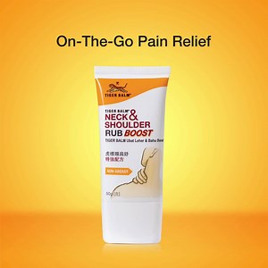 Easy to carry and relieves pain FAST. Where do you take your trusted Tiger Balm Neck & Shoulder Rub to? | Tiger Balm Malaysia