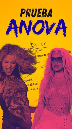 Ciencia Sumercé on Instagram: "El análisis de varianza, o ANOVA, es una técnica estadística desarrollada por Ronald Fisher para comparar si las diferencias entre varios grupos son estadísticamente significativas. En esencia, permite responder preguntas como: ¿estas diferencias que vemos se deben al azar o a un efecto real? Aunque se usa en biología, psicología o economía, también puede aplicarse a temas, como analizar patrones en la música pop. Ojo, claramente el experimento propuesto NO necesar