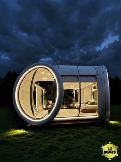 Modern Concept - Capsule Houses | Trending in America #americanhomes #luxuryhomestour #home