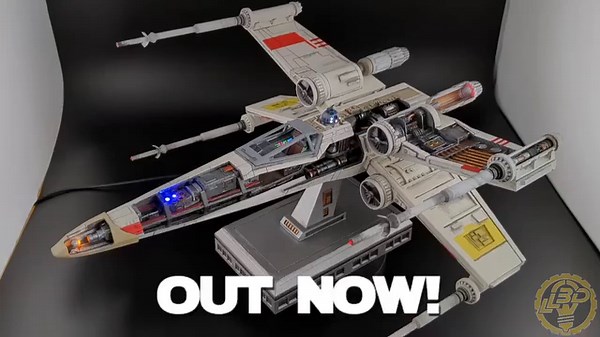 🚀 X-Wing with LEDs and a rotating R2-D2 head! ➡️ 3D model: https://cults3d.com/:1356182 💡 Designed by LayerLux3D | Cults.