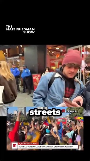 "I showed a "no war with venzuela" protestor how venezuelans are celebrating in the streets. brain.exe stopped working." (Dumb kids are so embarrassing)… | What’s Right