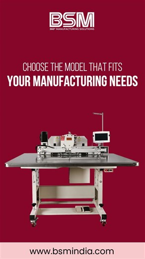 Computerized pattern Sewing Machine