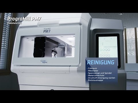 Videotutorial PrograMill PM7 – Reinigung