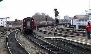 Steam lner A4 60019 bittern at bristol tm on the 13.02.2010