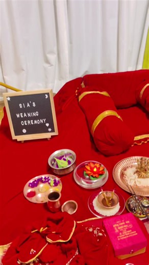 October 24 -2025 🎀pasni clips 🌸we are so happy to decorate for our daughter weaning ceremony ♥️memories for life🥰 #fyp #fypシ゚viral #foryou #pasni #love ♥️🕉️🎀🎀