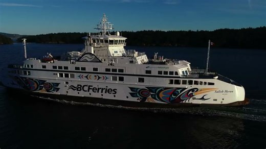 Salish Sea Ferry Ride with Eagle | David Carlos