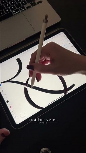 Mastering Logo Design with Procreate & Illustrator | R & J #designprocess #procreate