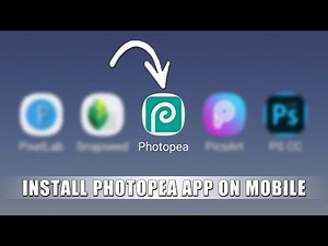 Episode 1:Full Explanation on How to Install Photopea App on Android | Diko Graphics
