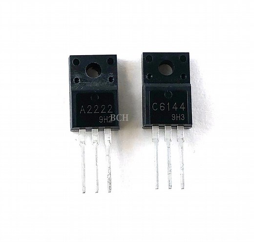 Transistor Pair C6144 (2SC6144) and A2222 (2SA2222) for Epson EcoTank & WorkForce WF-2630