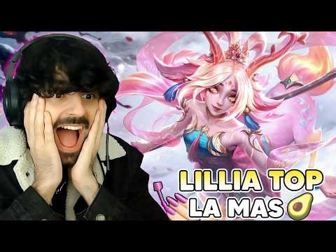 I PLAYED THE TOPLANER PLUS POTAXIE 🥑| LILLIA TOP💅