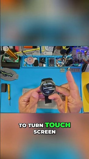 Turn Touch Screen On/Off Easily! Simple Button Hack #shorts