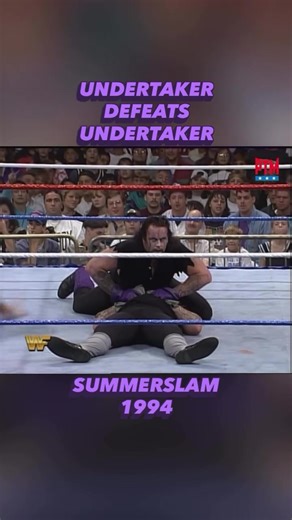 The Undertaker defeats The Undertaker in a battle to determine the true identity of The Undertaker at WWE SummerSlam 1994. ⚱️ #wwe #prowrestling #fyp #wwetiktok #viral