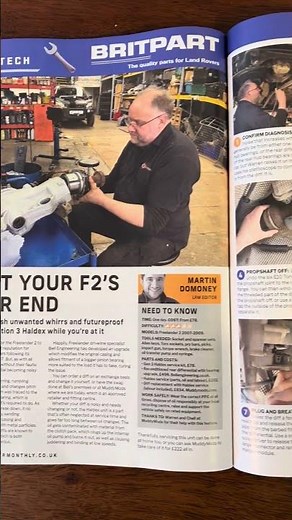 Learn how to upgrade your F2's diff and service your Gen 3 Haldex in this great tech guide #shorts