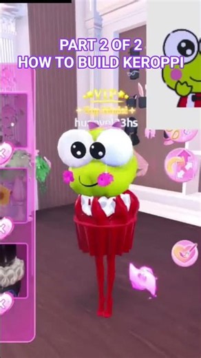 Part 2 - How to Build #Keroppi #sanrio #dresstoimpress #dti