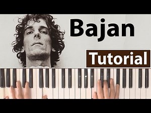 Como tocar "Bajan"(Pescado Rabioso-Spinetta) - Piano tutorial, partitura y Mp3