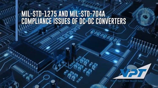 MIL-STD-1275 and MIL-STD-704A Compliance Issues of DC-DC Converters