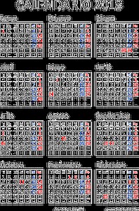 Calendario 2018 Con Festivos Chile Para Imprimir