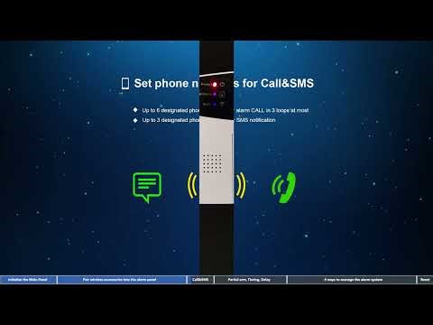 HOMSECUR Wireless DD01-4G WIFI Alarm System - Quick Guide