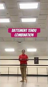 Battement Tendus à la barre combination for beginners #ballettutorial #balletbasics
