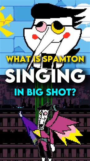 What Is Spamton SINGING in BIG SHOT? (Lyrics)