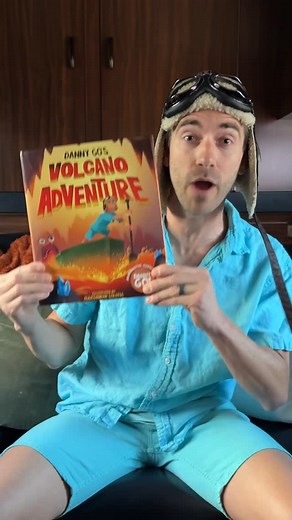 Danny Go! on Instagram: "OUR FIRST BOOK!!! 🌋 So excited to announce that our first picture book, “Danny Go’s Volcano Adventure” will be coming out March 31st, 2026 🥳 You can pre-order your copy right now at dannygo.net/books! We had so much fun writing this together! Our goal was to take all the interactive fun of our volcano adventure on YouTube and translate it into a book to be enjoyed at bedtime, on the couch or in the car. So you’ll be tracing, steering, tapping and more as you explore th