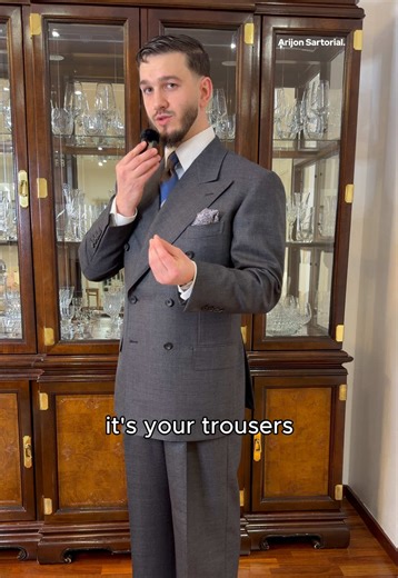 Height isn’t the issue. It’s how the your suit is cut. #menswear #classicmenswear #suits #classicstyle #tailoring