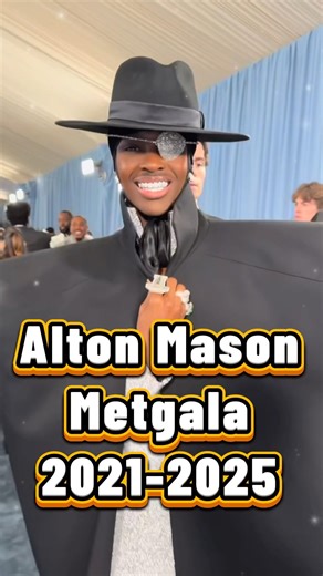 Alton Mason Met Gala Looks 2021–2025 🔥 Fashion King’s Most Iconic Red Carpet Moments