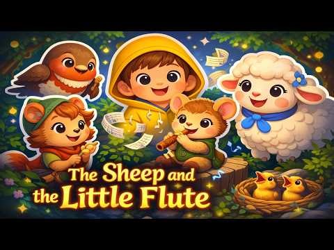 The Sheep and the Little Flute | Finn and Dolly Adventure | Heartwarming 3D Animated Story for Kids