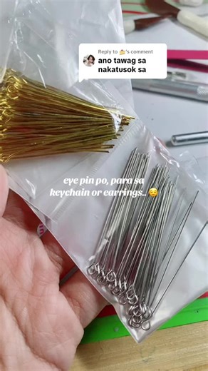 Crafting with Eye Pins for Earrings and Keychains