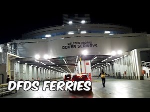 DFDS Ferry Dover Seaways - FULL VIDEO TOUR (Dover to Dunkirk) 🇬🇧 🇫🇷