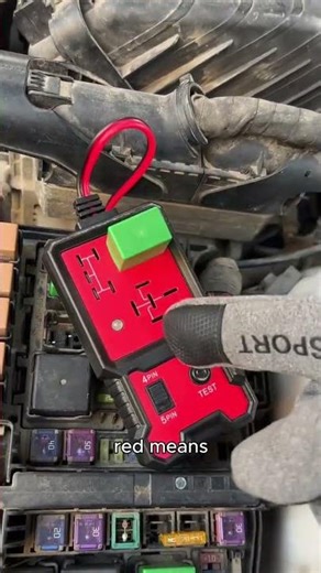 How to test a relay in seconds #DIY #test #car👀🚗 #carsafety #foryoupage