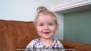 Infrared Forehead Thermometer for Adults and Infants, Touchless iProven Thermometer, 1sec Instant Accurate Readings, 3 in 1 Including Fever Alarm, Silent & Memory Mode