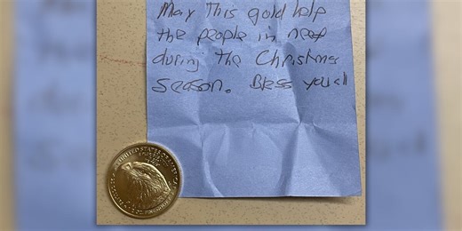 ‘Incredible donation’: Coin valued at over $1,300 placed in Salvation Army red kettle