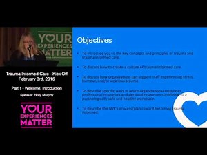 Introduction to Trauma Informed Care