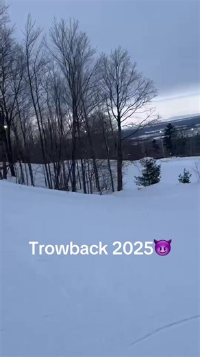 L’année passée j’avais pas encore les baggy pants 🙄#ski #park #bromont #fyp