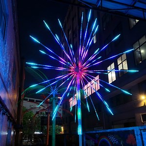 Remote Control Firework Light Rgbic Fireworks LED Light for Christmas